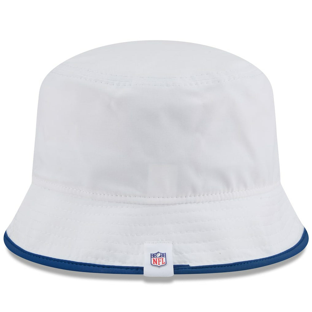 Indianapolis Colts New Era 2025 NFL Training Camp Stretch Bucket Hat - White - NFL