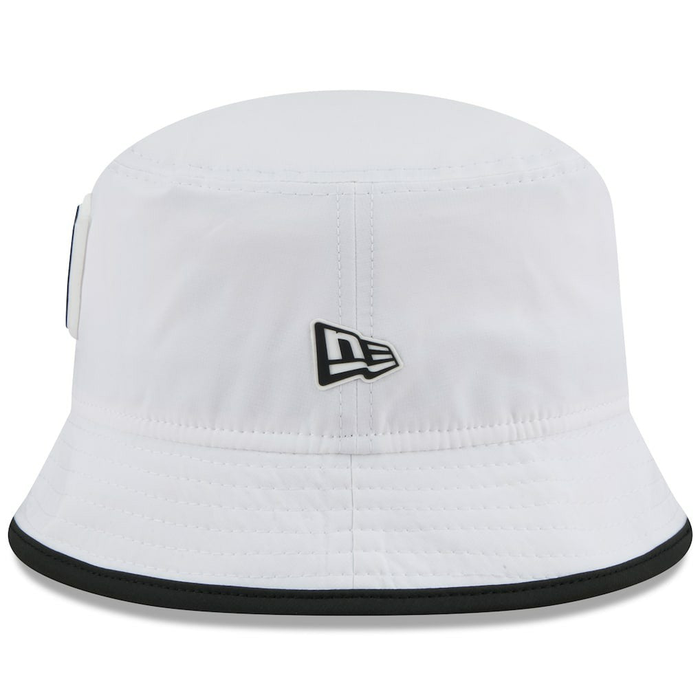 Las Vegas Raiders New Era 2025 NFL Training Camp Stretch Bucket Hat - White - NFL