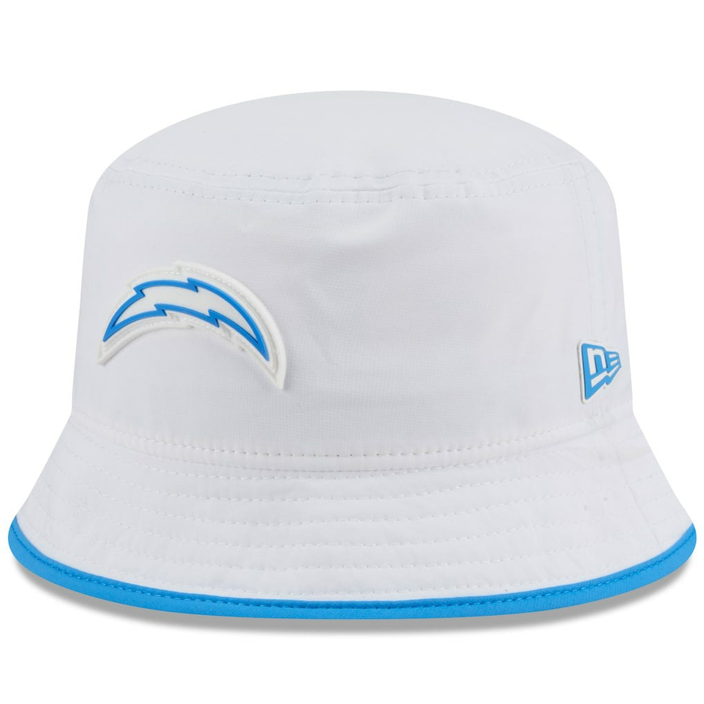 Los Angeles Chargers New Era 2025 NFL Training Camp Stretch Bucket Hat - White - NFL