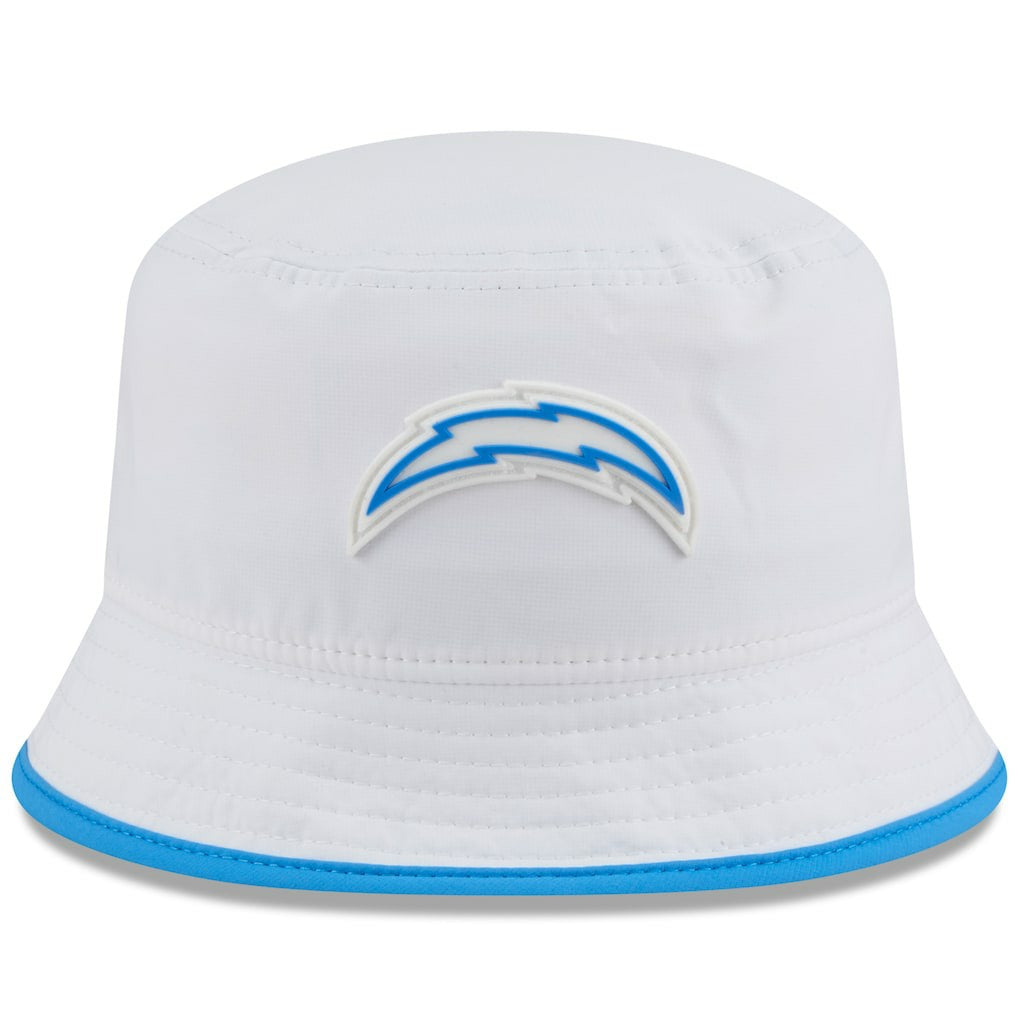 Los Angeles Chargers New Era 2025 NFL Training Camp Stretch Bucket Hat - White - NFL