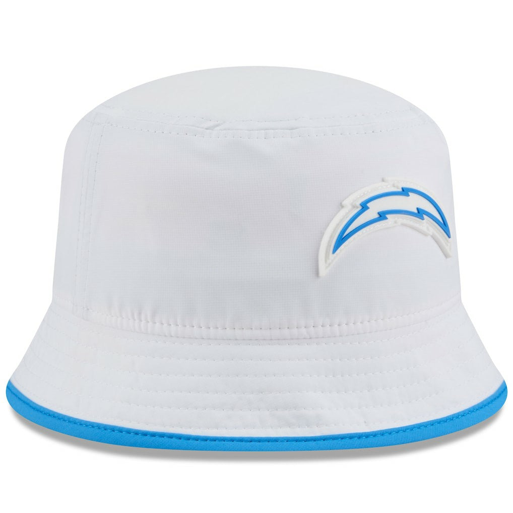 Los Angeles Chargers New Era 2025 NFL Training Camp Stretch Bucket Hat - White - NFL