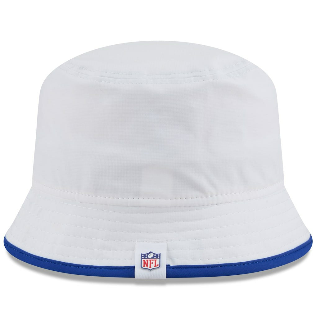 Los Angeles Rams New Era 2025 NFL Training Camp Stretch Bucket Hat - White - NFL