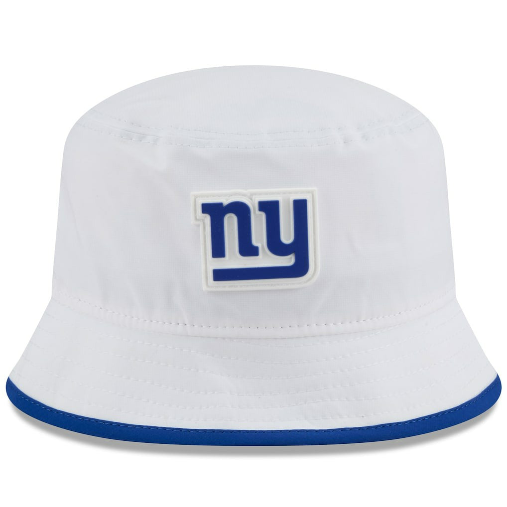 New York Giants New Era 2025 NFL Training Camp Stretch Bucket Hat - White - NFL