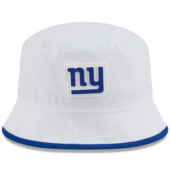 New York Giants New Era 2025 NFL Training Camp Stretch Bucket Hat - White - NFL