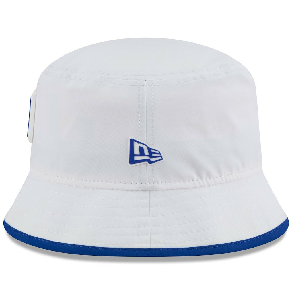 New York Giants New Era 2025 NFL Training Camp Stretch Bucket Hat - White - NFL