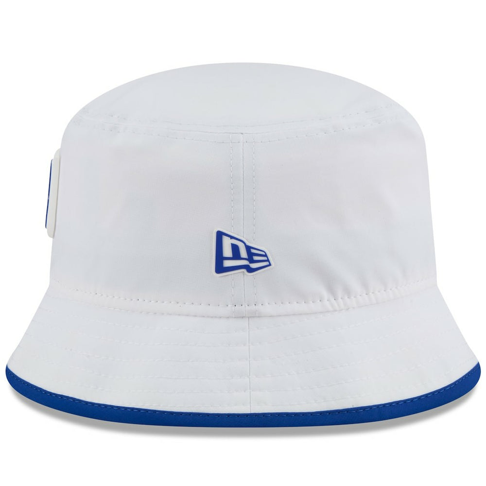New York Giants New Era 2025 NFL Training Camp Stretch Bucket Hat - White - NFL