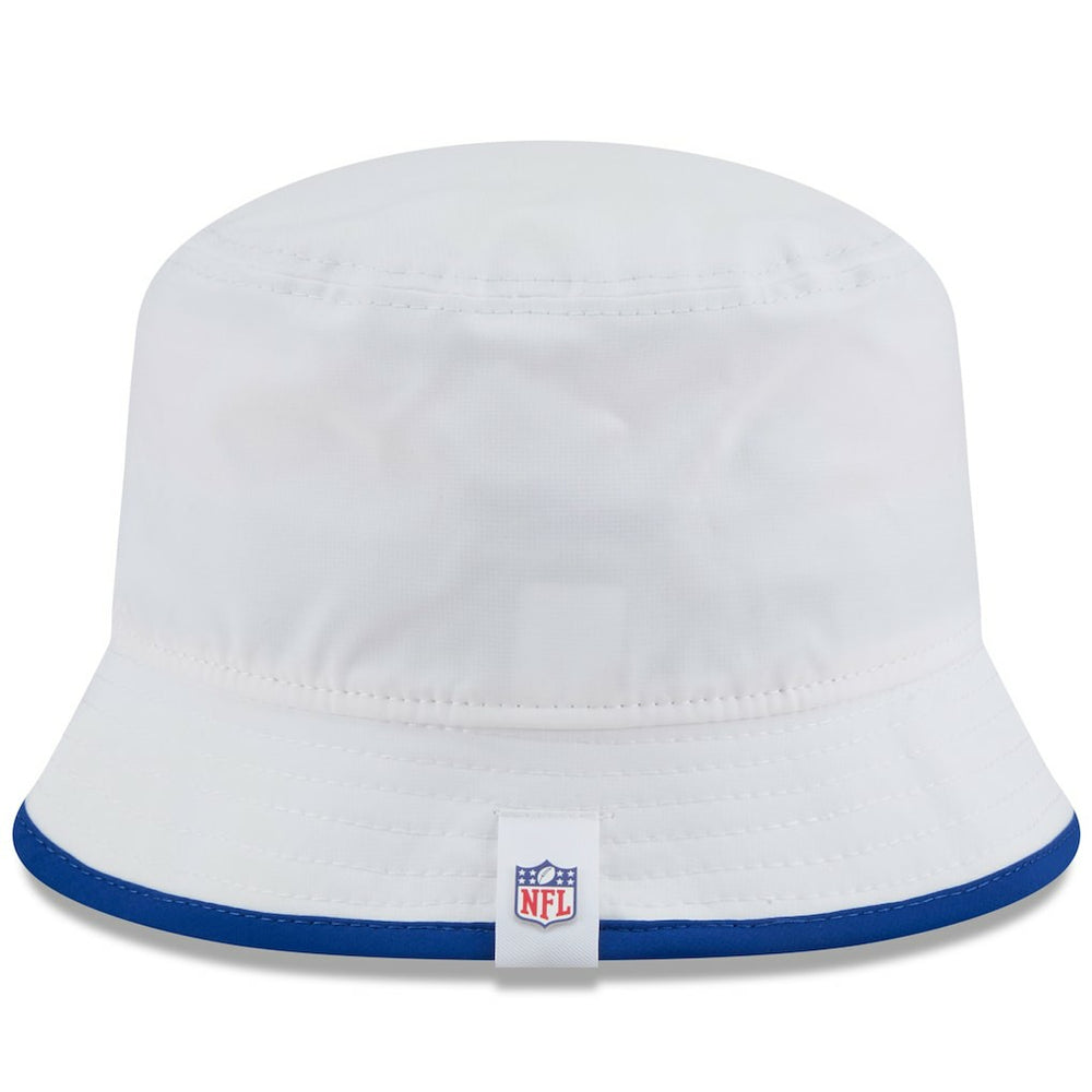 New York Giants New Era 2025 NFL Training Camp Stretch Bucket Hat - White - NFL