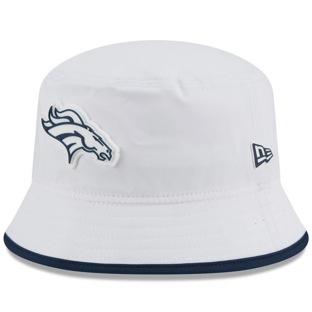 Denver Broncos New Era 2025 NFL Training Camp Stretch Bucket Hat - White - NFL