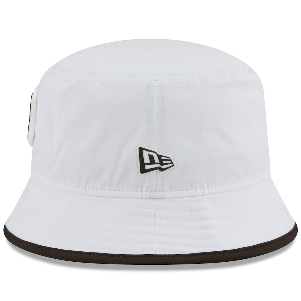 Cleveland Browns New Era 2025 NFL Training Camp Stretch Bucket Hat - White - NFL