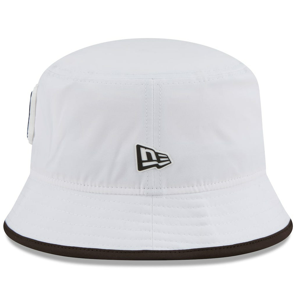 Cleveland Browns New Era 2025 NFL Training Camp Stretch Bucket Hat - White - NFL