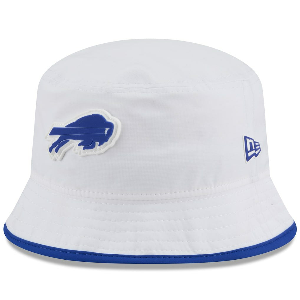 Buffalo Bills New Era 2025 NFL Training Camp Stretch Bucket Hat - White - NFL
