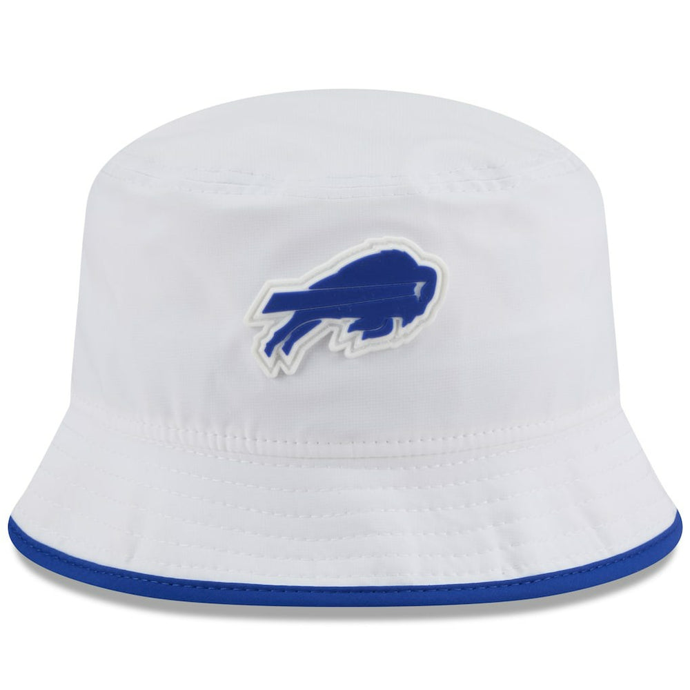 Buffalo Bills New Era 2025 NFL Training Camp Stretch Bucket Hat - White - NFL