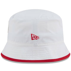 San Francisco 49ers New Era 2025 NFL Training Camp Stretch Bucket Hat - White - NFL