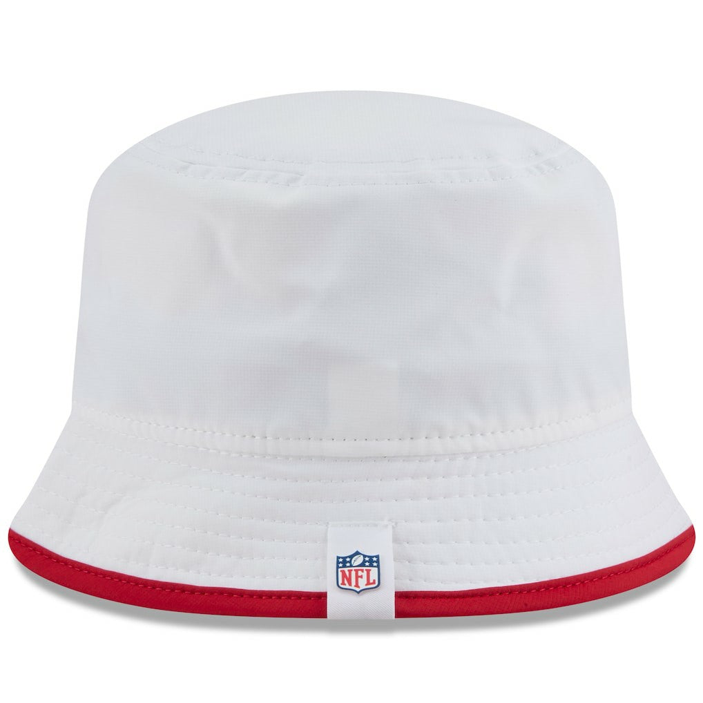 San Francisco 49ers New Era 2025 NFL Training Camp Stretch Bucket Hat - White - NFL