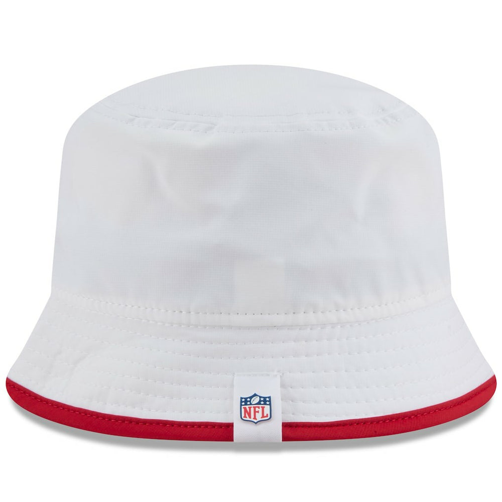 San Francisco 49ers New Era 2025 NFL Training Camp Stretch Bucket Hat - White - NFL