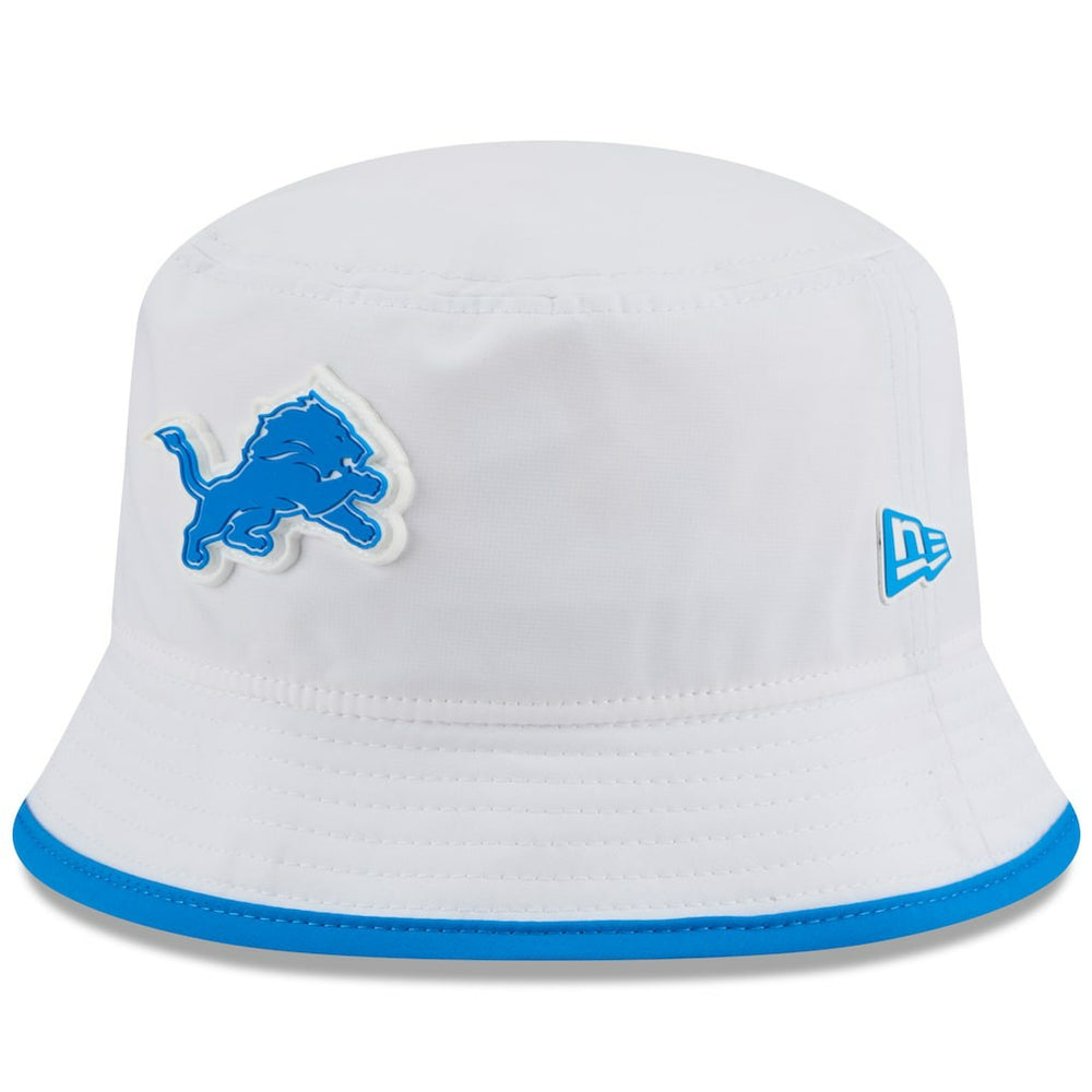 Detroit Lions New Era 2025 NFL Training Camp Stretch Bucket Hat - White - NFL