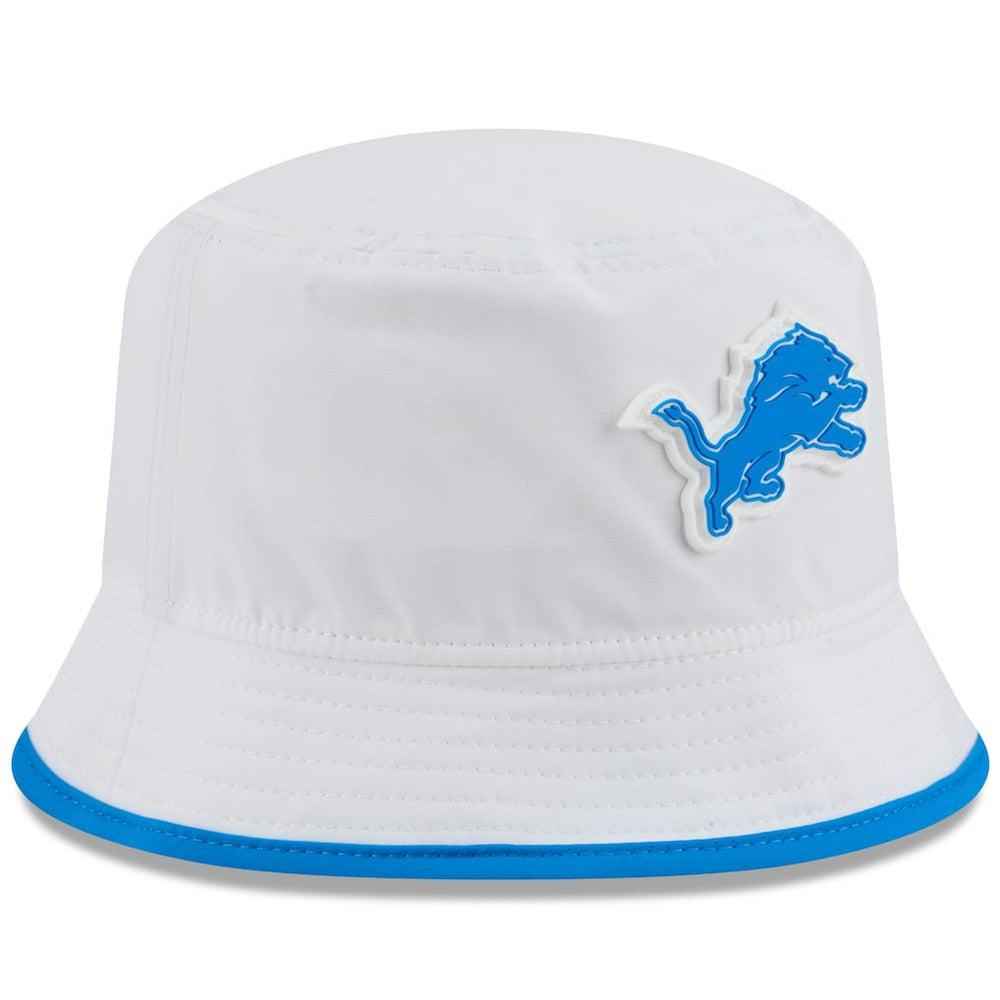 Detroit Lions New Era 2025 NFL Training Camp Stretch Bucket Hat - White - NFL