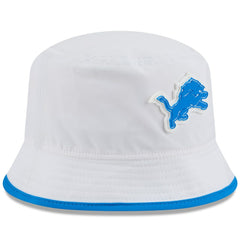 Detroit Lions New Era 2025 NFL Training Camp Stretch Bucket Hat - White - NFL
