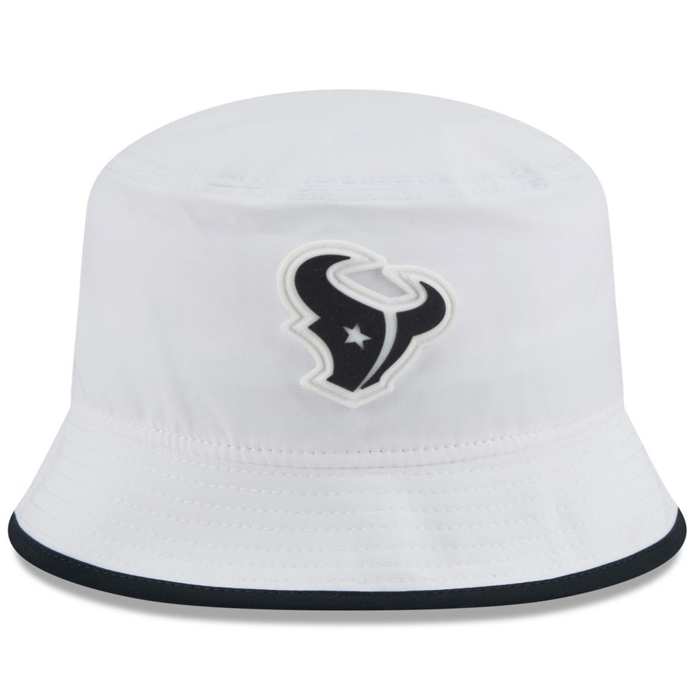 Houston Texans New Era 2025 NFL Training Camp Stretch Bucket Hat - White - NFL
