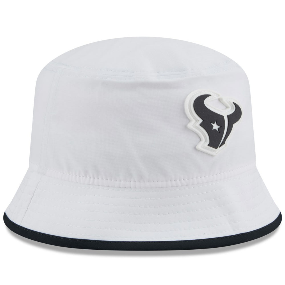 Houston Texans New Era 2025 NFL Training Camp Stretch Bucket Hat - White - NFL