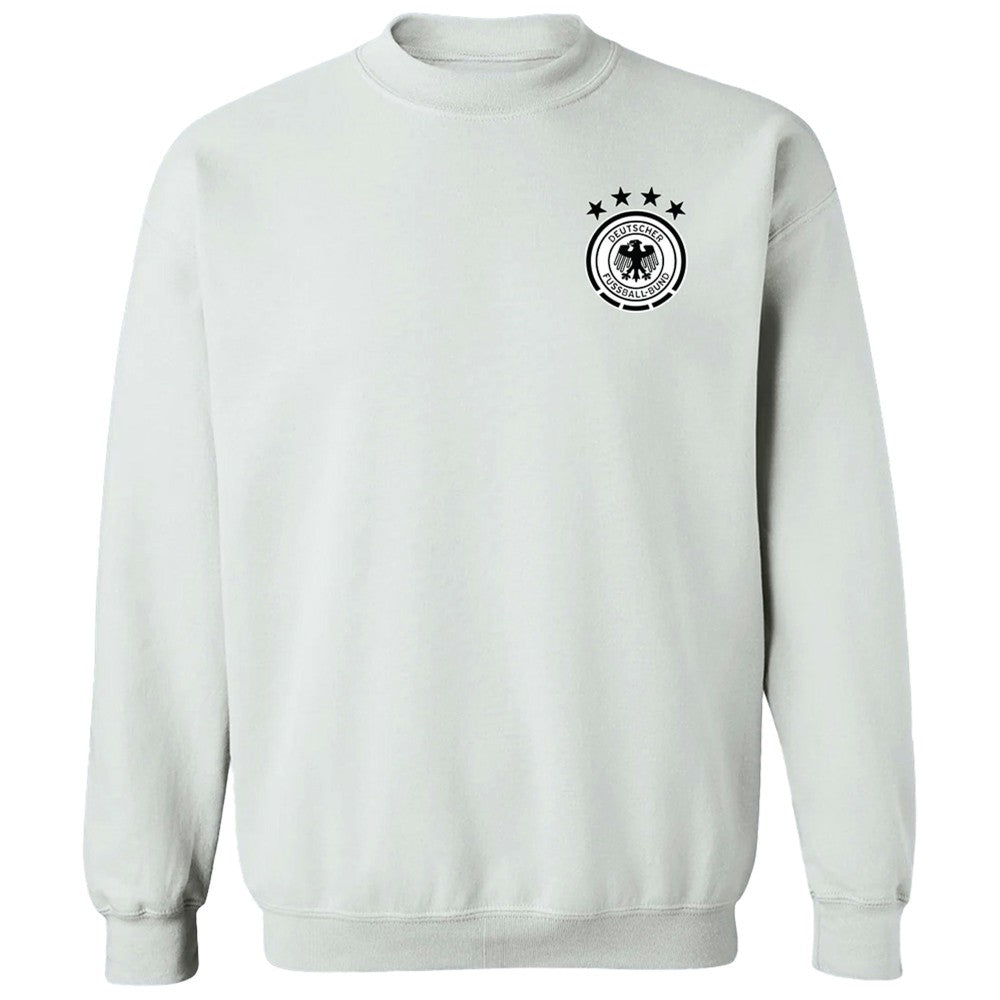Germany National Team Vive La Fete Women's Impressions Artwork Pullover Sweatshirt White