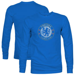 Chelsea 1863FC Color Badge Long Sleeve T-Shirt Blue