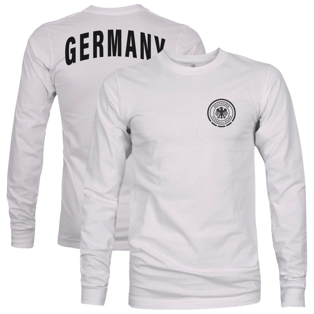 Germany National Team 1863FC Team Arch Long Sleeve T-Shirt Silver