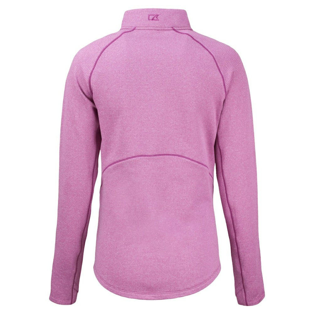 Washington Nationals Cutter & Buck Women's Peshastin Eco Fleece Recycled Half-Zip Jacket for sale