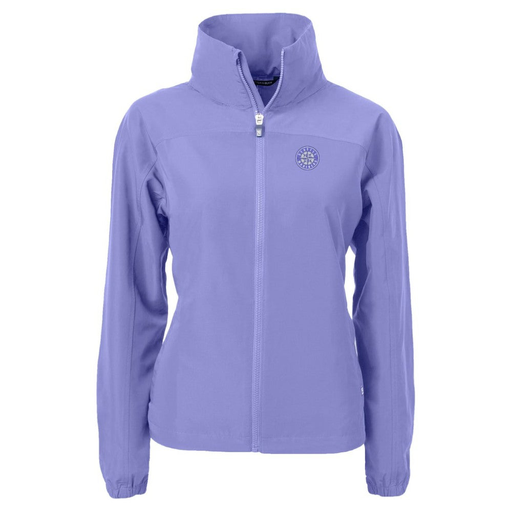 Seattle Mariners Cutter & Buck Women's Charter Eco Recycled Full-Zip Jacket for sale