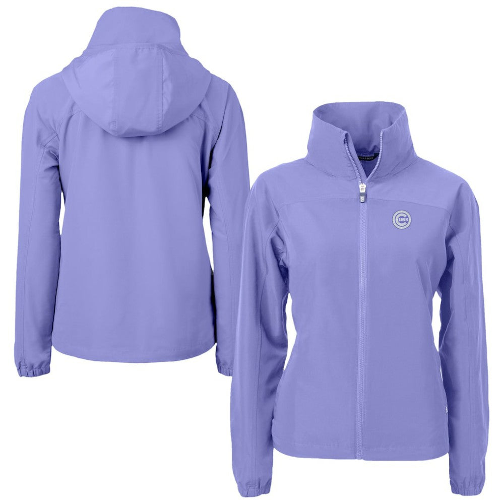 Chicago Cubs Cutter & Buck Women's Charter Eco Recycled Full-Zip Jacket Sale