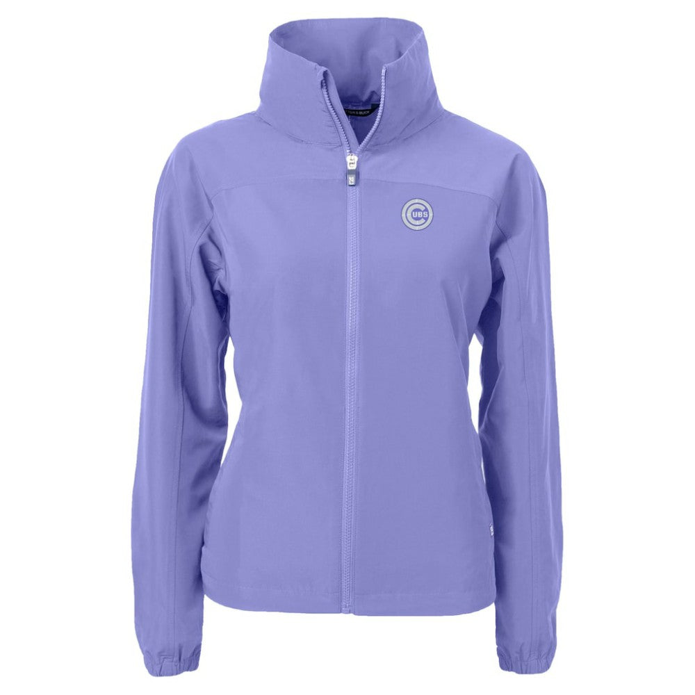 Chicago Cubs Cutter & Buck Women's Charter Eco Recycled Full-Zip Jacket Sale