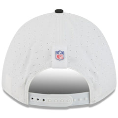 Las Vegas Raiders New Era Youth 2025 NFL Training Camp A-Frame 9FORTY Adjustable Hat - White/Black - NFL