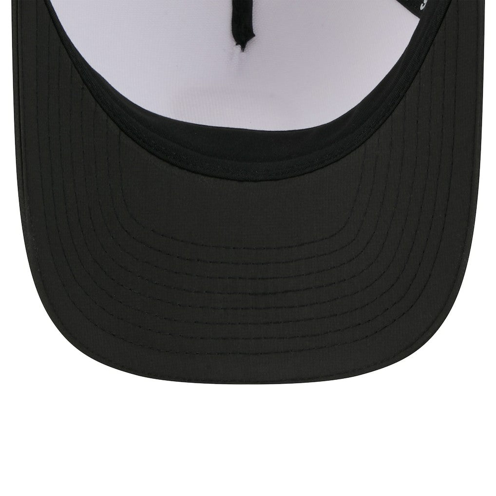 Pittsburgh Steelers New Era Youth 2025 NFL Training Camp A-Frame 9FORTY Adjustable Hat - White/Black - NFL