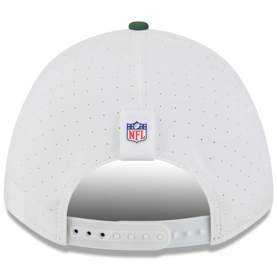Green Bay Packers New Era Youth 2025 NFL Training Camp A-Frame 9FORTY Adjustable Hat - White/Green - NFL