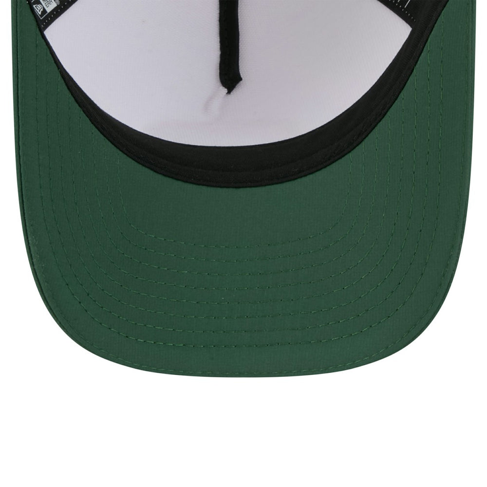 Green Bay Packers New Era Youth 2025 NFL Training Camp A-Frame 9FORTY Adjustable Hat - White/Green - NFL