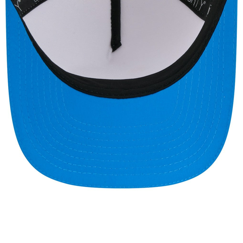 Detroit Lions New Era Youth 2025 NFL Training Camp A-Frame 9FORTY Adjustable Hat - White/Blue - NFL