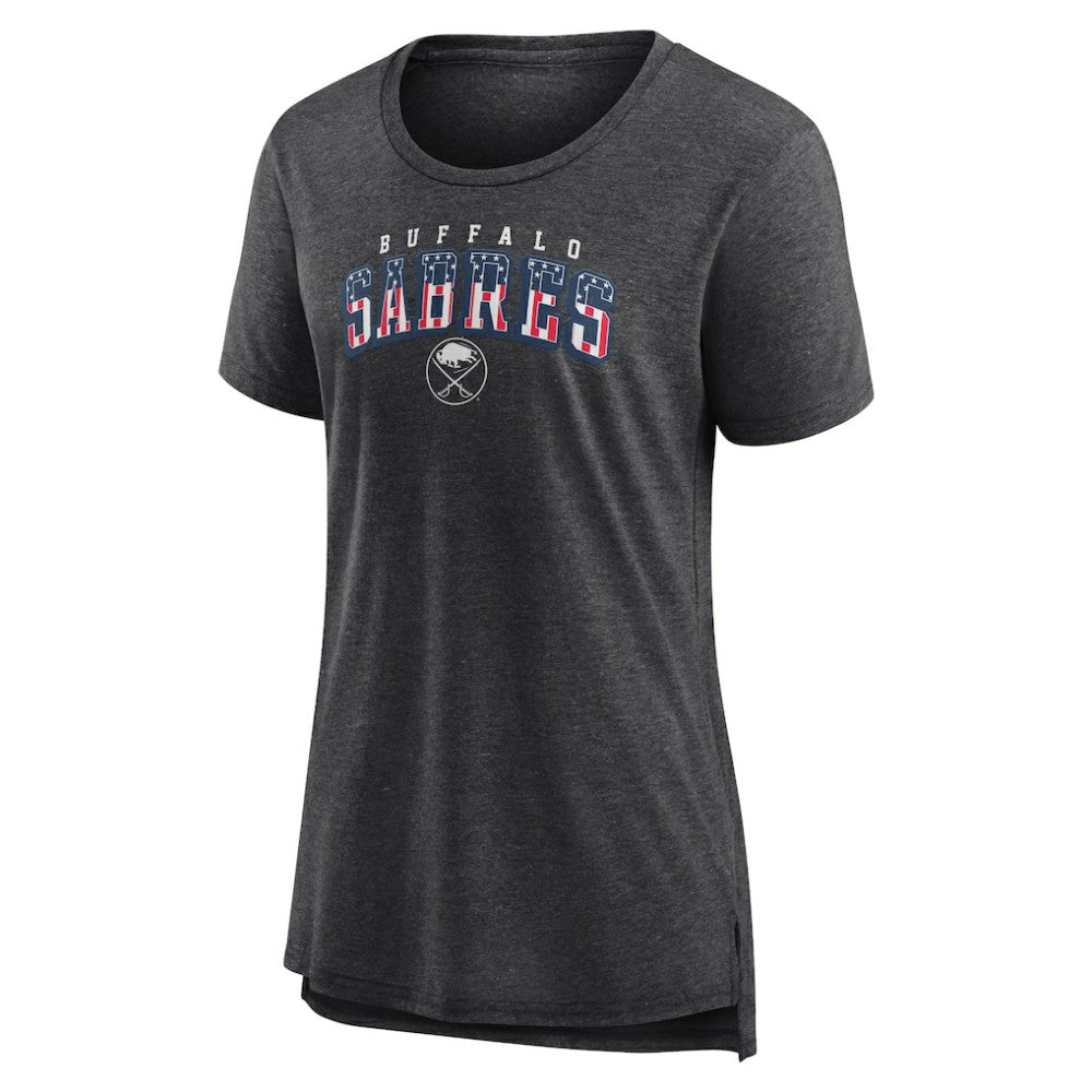 Buffalo Sabres Women's Proud Tri-Blend T-Shirt - Gray | NHL online