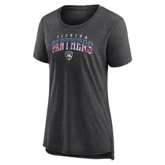 Florida Panthers Women's Proud Tri-Blend T-Shirt - Gray | NHL discount