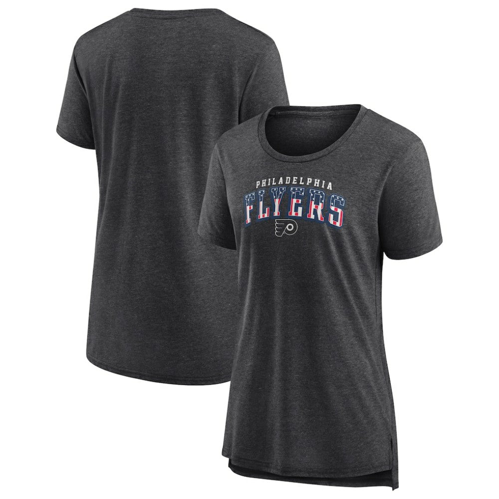 Philadelphia Flyers Women's Proud Tri-Blend T-Shirt - Gray | NHL online
