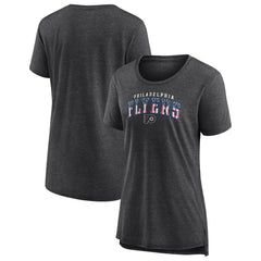 Philadelphia Flyers Women's Proud Tri-Blend T-Shirt - Gray | NHL online