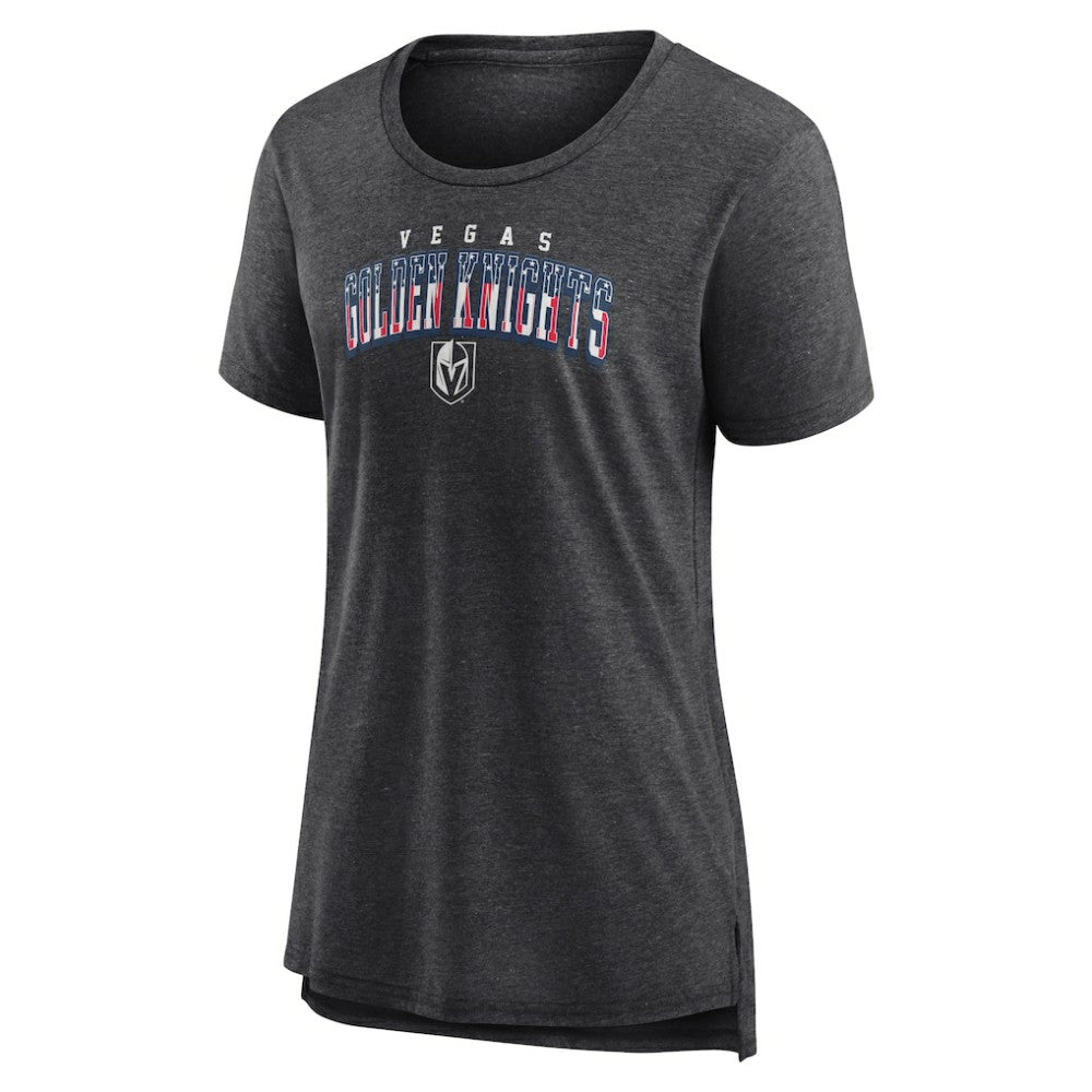 Vegas Golden Knights Women's Proud Tri-Blend T-Shirt - Gray | NHL Lifestyle