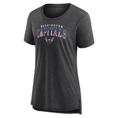 Washington Capitals Women's Proud Tri-Blend T-Shirt - Gray | NHL sale