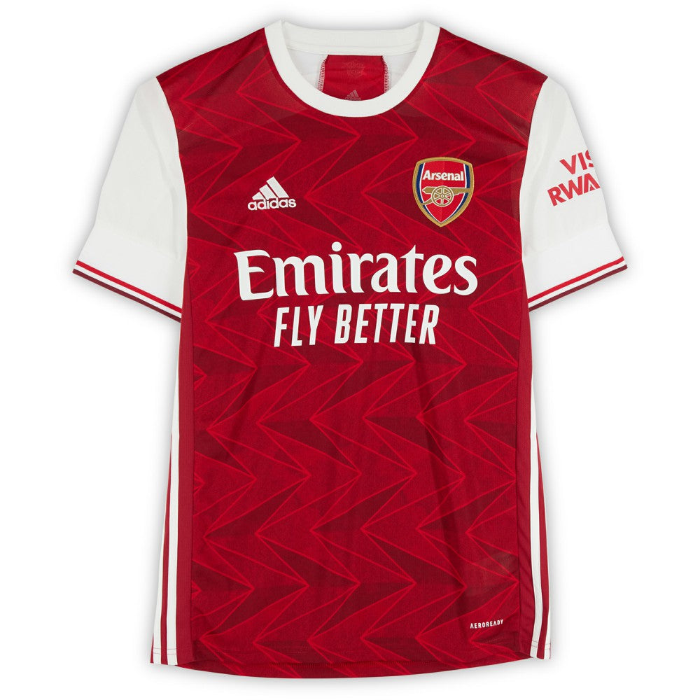 Fanatics - Dennis Bergkamp Arsenal Autographed 2020-21 Red Home Jersey - BAS