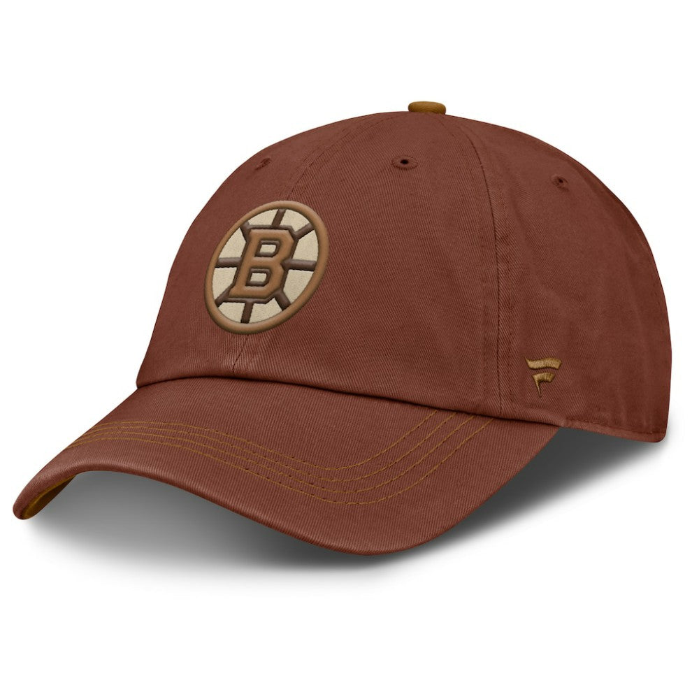 Boston Bruins Fanatics Fall Leaves Timber Adjustable Hat - Brown | Fanatics online