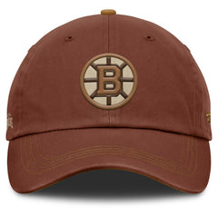Boston Bruins Fanatics Fall Leaves Timber Adjustable Hat - Brown | Fanatics online
