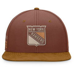 New York Rangers Fanatics Fall Leaves Acreage Snapback Hat - Brown | Fanatics on sale