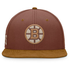 Boston Bruins Fanatics Fall Leaves Acreage Snapback Hat - Brown | Fanatics Lifestyle