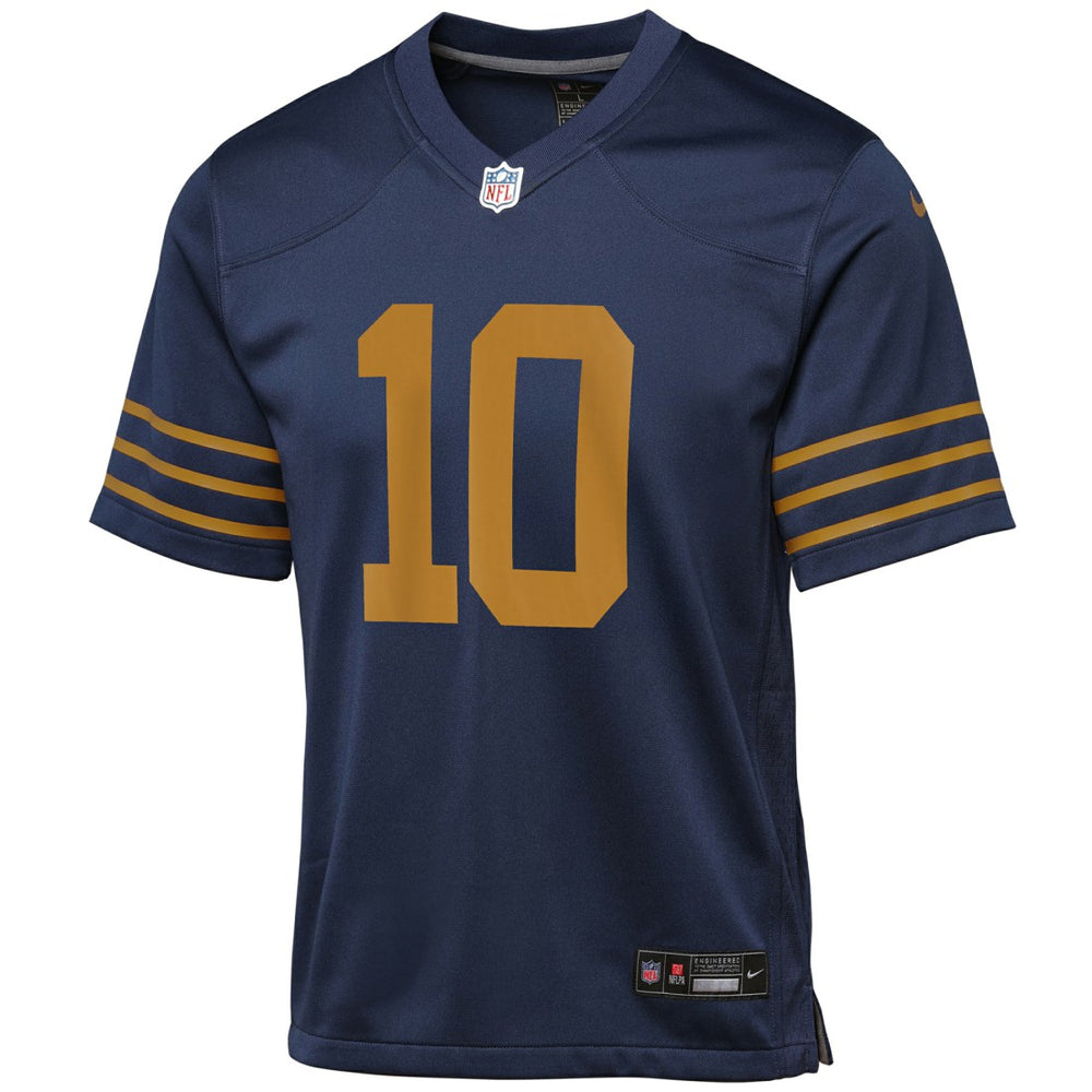 Jordan Love Green Bay Packers Youth The 1923 Classic Game Jersey - Navy - Nike