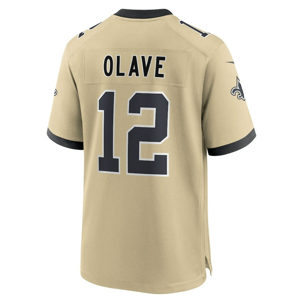 Chris Olave New Orleans Saints Youth Gameday Golds Alternate Game Player Jersey - Gold - Nike