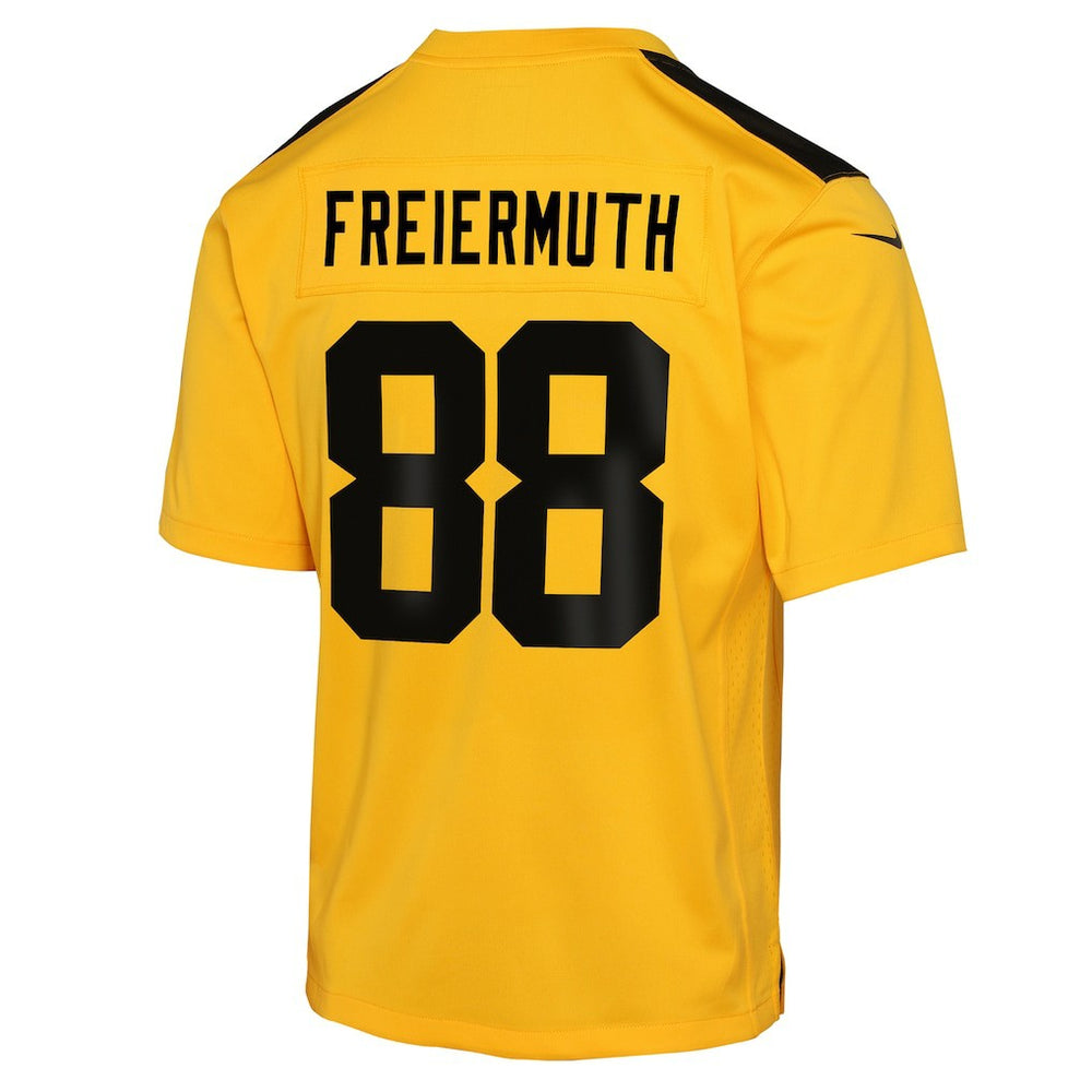 Pat Freiermuth Pittsburgh Steelers Youth Alternate 1933 Throwback Game Jersey - Gold - Nike